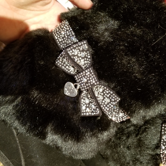 Stuart weitzman girls size 2 boot fur - Picture 2 of 5